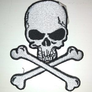 skull and crossbones patch